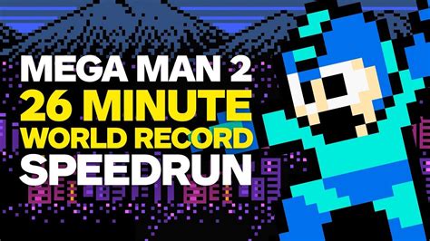 mega man speedrun|mega man 2 world records.